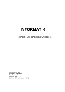 informatik i - Hochschule Fulda