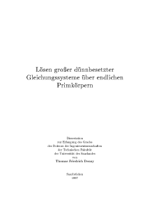 L osen gro er d unnbesetzter