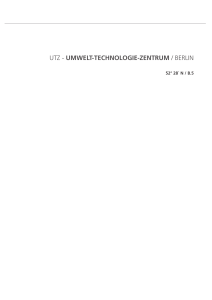 utz - umwelt-technologie-zentrum / berlin - TUprints
