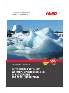 integrierte kälte- und wärmepumpentechnologie in rlt - AL-KO