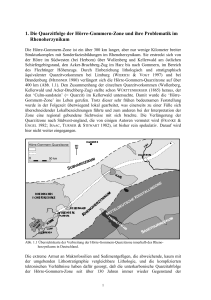1. Die Quarzitfolge der Hörre-Gommern-Zone und ihre