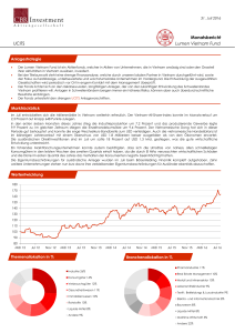 Monatsbericht UCITS Lumen Vietnam Fund