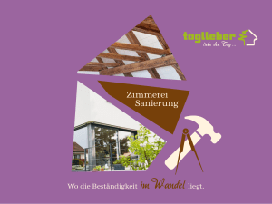 Zimmerei Sanierung