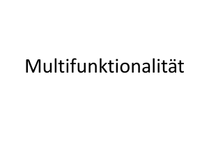 Multifunktionalität - Bildungsportal Sachsen