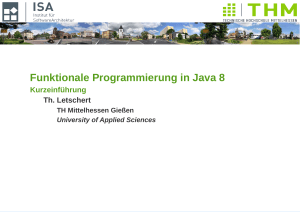 Funktionale Programmierung in Java 8 - Benutzer