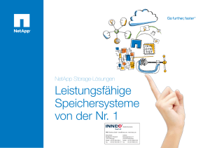 NetApp Storage-Lösungen