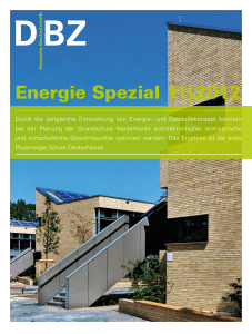 Energie Spezial 11| 2012 - IBUS Architekten und Ingenieure