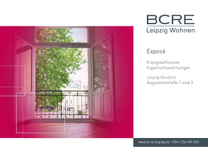 Exposé - BCRE Leipzig Wohnen