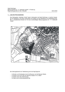Stadt Nördlingen Bebauungsplan Nr. 111 "Südtiroler Viertel", 4