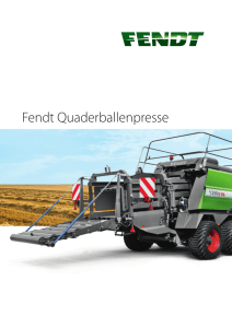 Fendt Quaderballenpresse