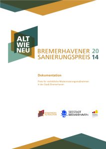 ALTwie NEU Bremerhavener Sanierungspreis