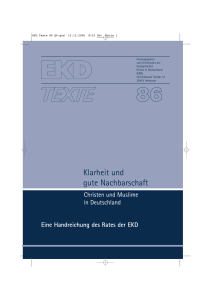 Drucken EKD Texte 86.qxd - CEC-CSC