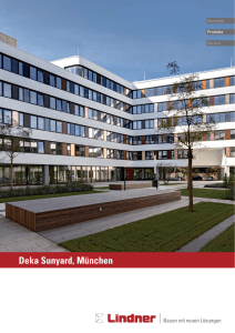 Projektreport Deka Sunyard, München