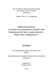 Risiko einer Laktatazidose - Deutsche Digitale Bibliothek