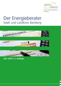 Der Energieberater - Klimaallianz Bamberg