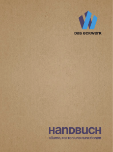 Eckwerk Handbuch