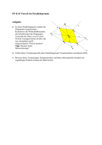 Viereck im Parallelogramm