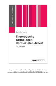 Theoretische Grundlagen der Sozialen Arbeit