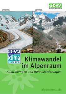 Klimawandel im Alpenraum
