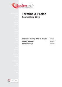 &Uuml;ber 1.000 Computerkurse: DTP, Multimedia, Office