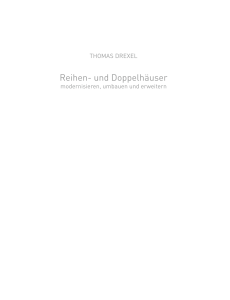 Reihen- und Doppelh&auml;user - Verlagsgruppe Random House