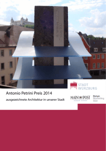 Antonio Petrini Preis 2014