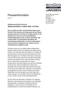 Pressemitteilung - Schüco International