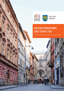 Gestaltungsfibel der Stadt Lviv (pdf 15 MB)