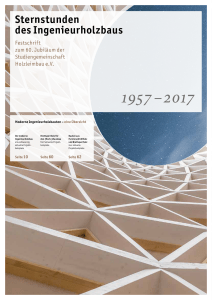 Sternstunden des Ingenieurholzbaus