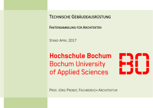technische geb&auml;udeausr&uuml;stung