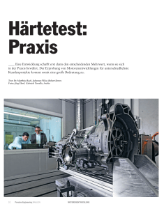 Härtetest: Praxis, Porsche Enginneering Magazin, 2013, Porsche AG