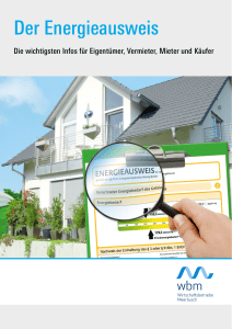 Der Energieausweis - Wirtschaftsbetriebe Meerbusch