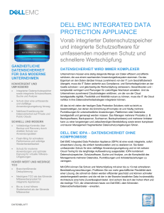 DELL EMC INTEGRATED DATA PROTECTION APPLIANCE
