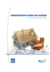 Energieeffizient Bauen und Sanieren (PDF 384 KB )