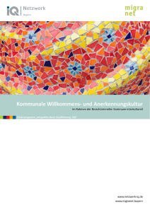 Kommunale Willkommens- und Anerkennungskultur