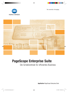 PageScope Enterprise Suite