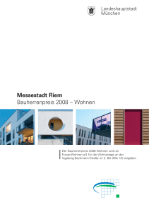 Messestadt Riem, Bauherrenpreis 2008 - Wohnen