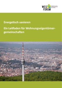 WEG-Leitfaden - Energieberatungszentrum Stuttgart eV