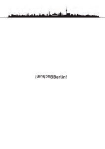 Berlin! - Hochschule Bochum
