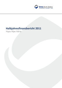 Halbjahresfinanzbericht 2011