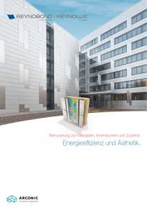 Energieeffizienz und &Auml;sthetik.
