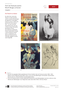 Henri de Toulouse-Lautrec: Moulin Rouge, La