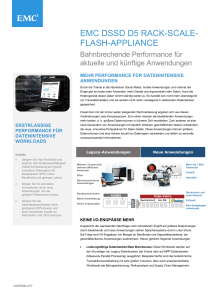 emc dssd d5 rack-scale- flash-appliance