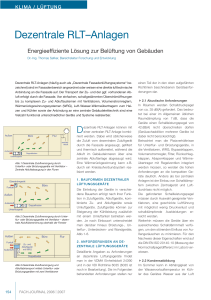 Dezentrale RLT-Anlagen - IHKS