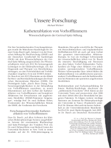 Unsere Forschung - Deutsche Herzstiftung eV