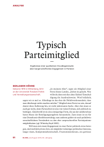 Typisch Parteimitglied - Konrad-Adenauer