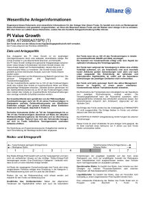 PI Value Growth - Portfolio Invest