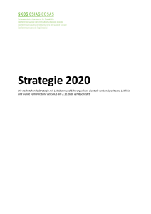 Strategie 2020