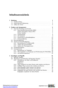 Inhaltsverzeichnis