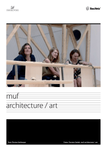 muf architecture / art
